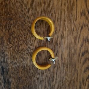 Bakelite vintage earrings